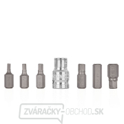 7-dielna sada skrutkovacích bitov H4-H12 (10/100) 7-dielna sada skrutkovacích bitov H4-H12 (10/100) gallery main image