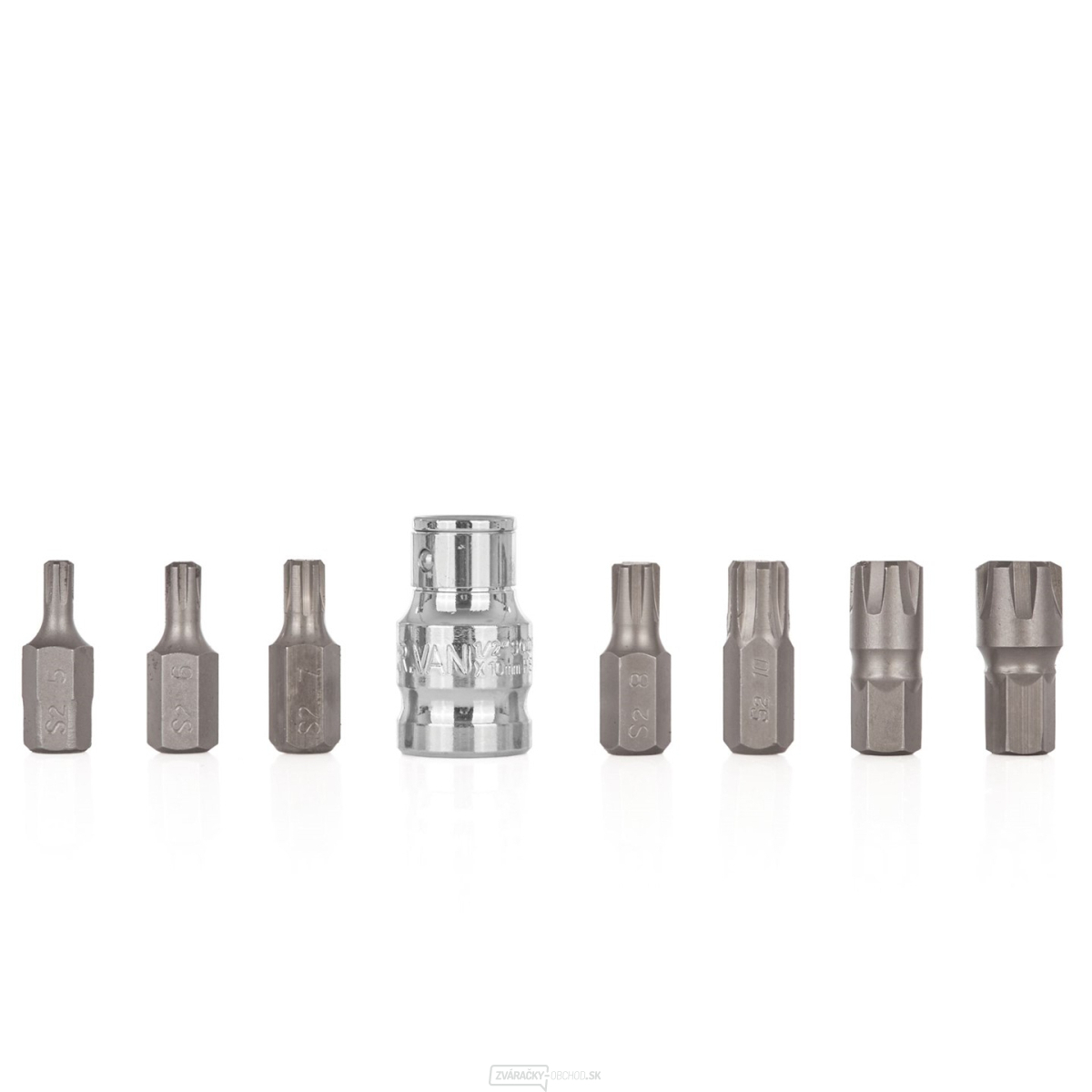 8el. Sada skrutkovacích bitov RIBE M5-M14 (10/100)