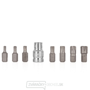 8el. Sada skrutkovacích bitov RIBE M5-M14 (10/100) 8el. Sada skrutkovacích bitov RIBE M5-M14 (10/100) gallery main image