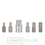 6-dielna sada skrutkovacích bitov SPLINE M5-M12 (10/100) 6-dielna sada skrutkovacích bitov SPLINE M5-M12 (10/100) gallery main image