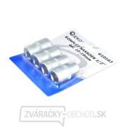Súprava 4 kusov nástrčných kľúčov 1/2