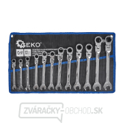 Sada kľúčov s račňovým krúžkom 12 el. 8-19 mm  Náhľad