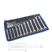 Sada kľúčov s račňovým krúžkom 12 el. 8-19 mm  Náhľad