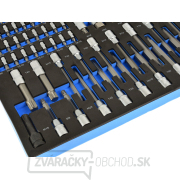 Kazeta - sada nástrčných hlavíc a bitov Torx 102el. CRV(3) Náhľad
