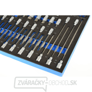 Kazeta - sada nástrčných hlavíc a bitov Torx 102el. CRV(3) Náhľad