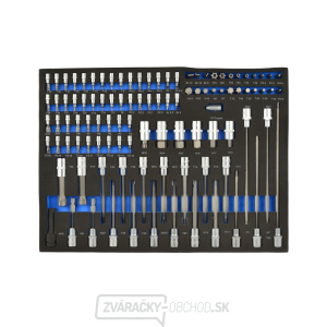 Kazeta - sada nástrčných hlavíc a bitov Torx 102el.  CRV(3) Kazeta - sada nástrčných hlavíc a bitov Torx 102el.  CRV(3) gallery main image
