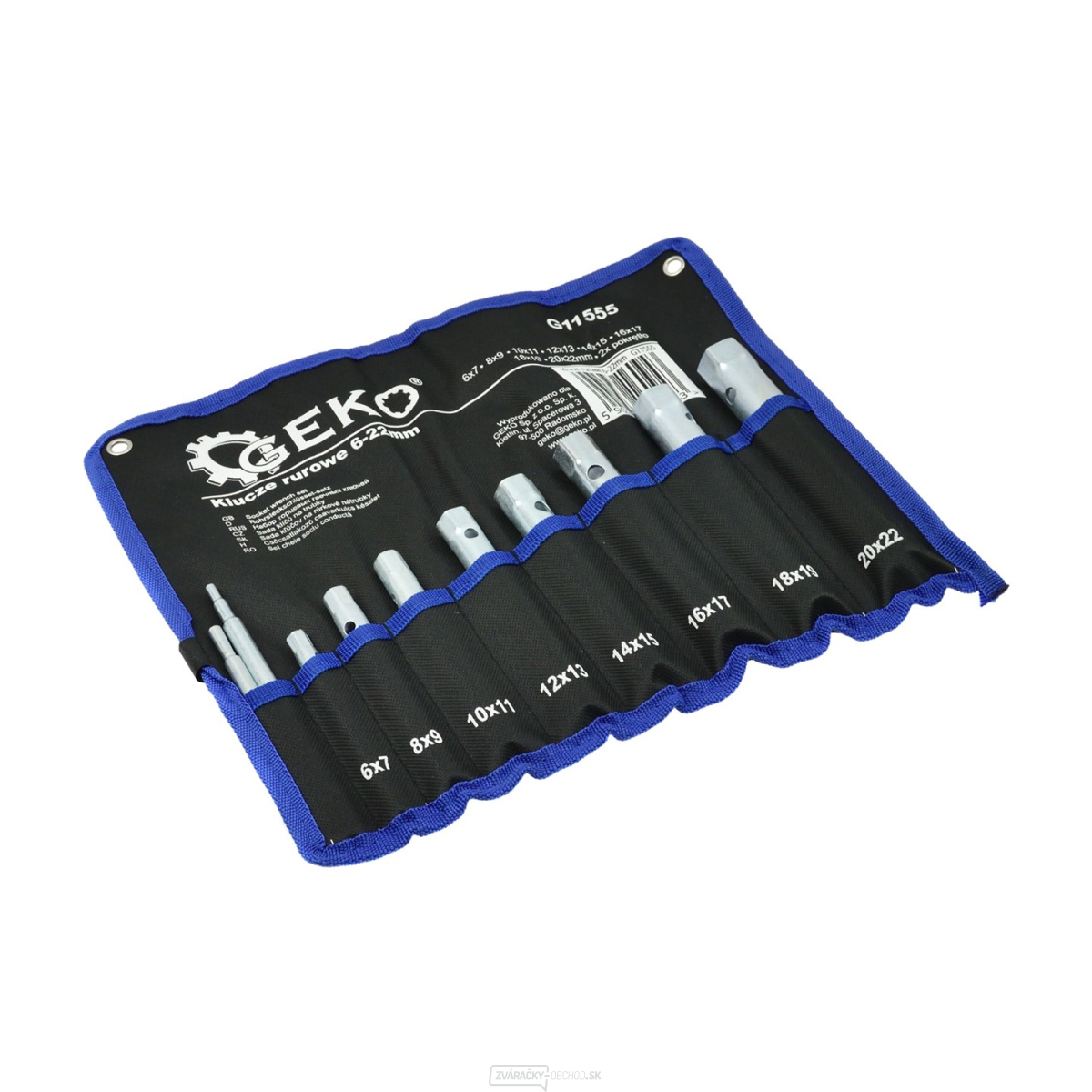 Kľúče na rúry 6-22 mm (12/24)