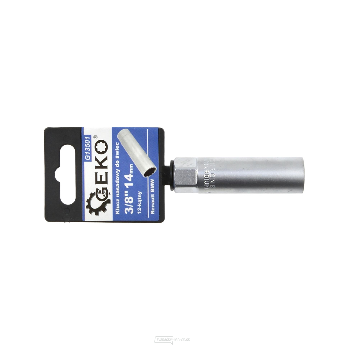 Nástrčný kľúč 3/8" 14 mm 12-bodový Renault BMW (20/100)
