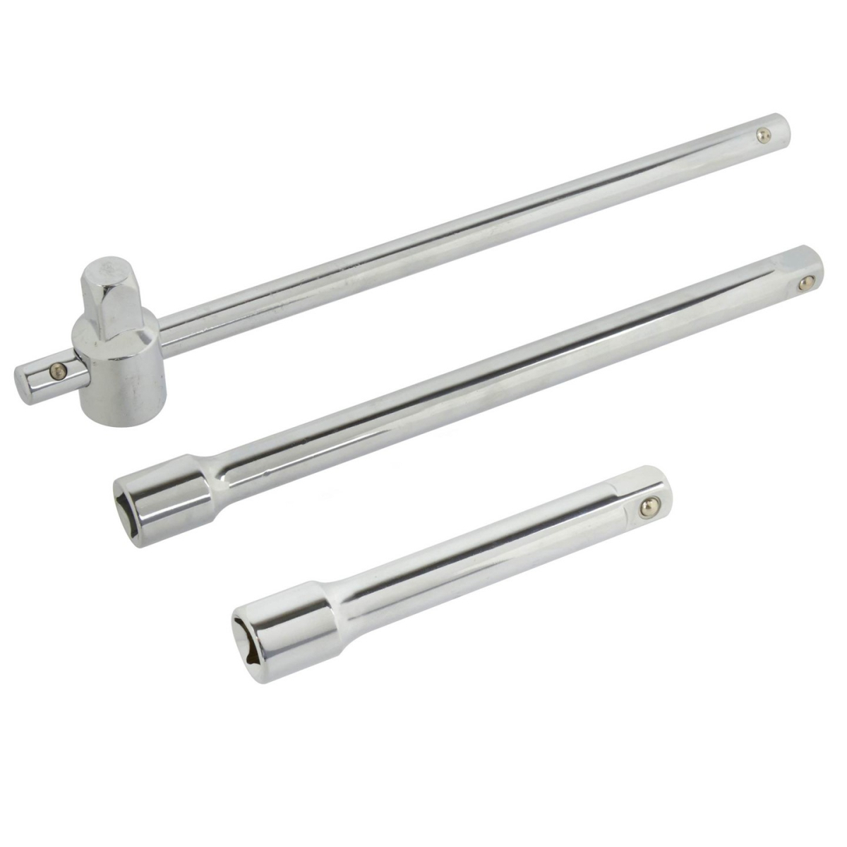 Kľučka s nadstavcami 1/2" 3el. (20)