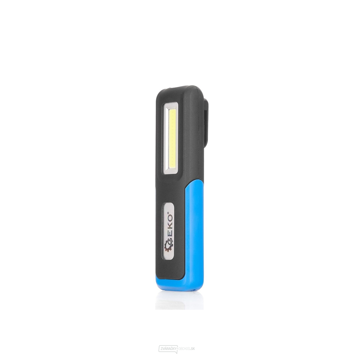 Dielenská lampa 3W+3W LED COB 1200mAh s držiakom a magnetom (48)