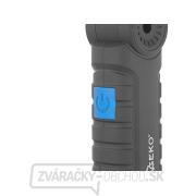 LED COB 1200mAh skladacia dielenská lampa (5 funkcií) (50) náhled