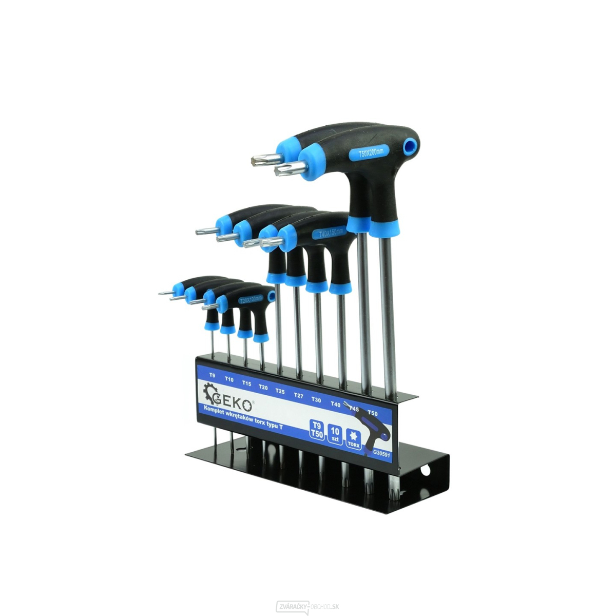 Sada skrutkovačov torx typu T9-T50 10el. (10)