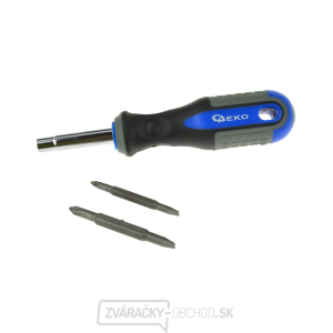 Vymeniteľný bitový skrutkovač GEKO (10/100) Vymeniteľný bitový skrutkovač GEKO (10/100) gallery main image