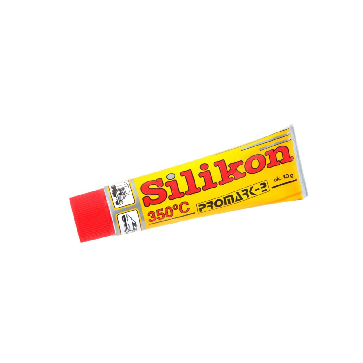 Vysokoteplotný silikón červený 40g(50)