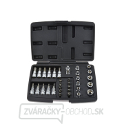 Profesionálna sada nástrčných kľúčov TORX 34el. 3/8