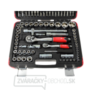 Súprava profesionálnych nástrčných kľúčov 108 dielov 1/4