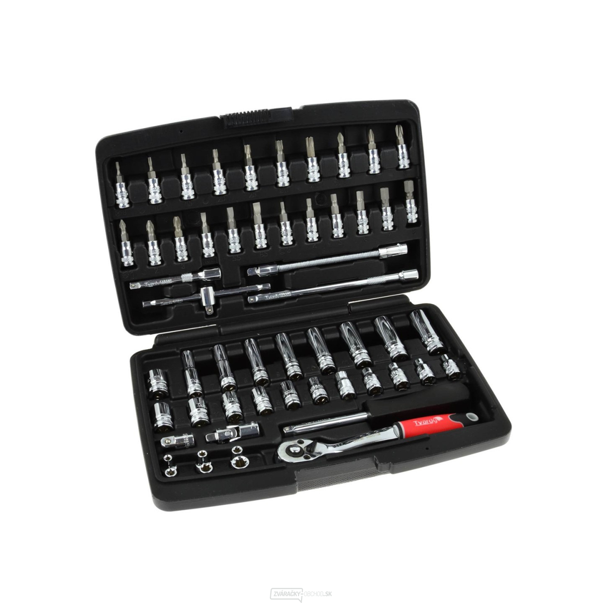 Profesionálna sada nástrčných kľúčov 1/4" 56el. 25GW (10)