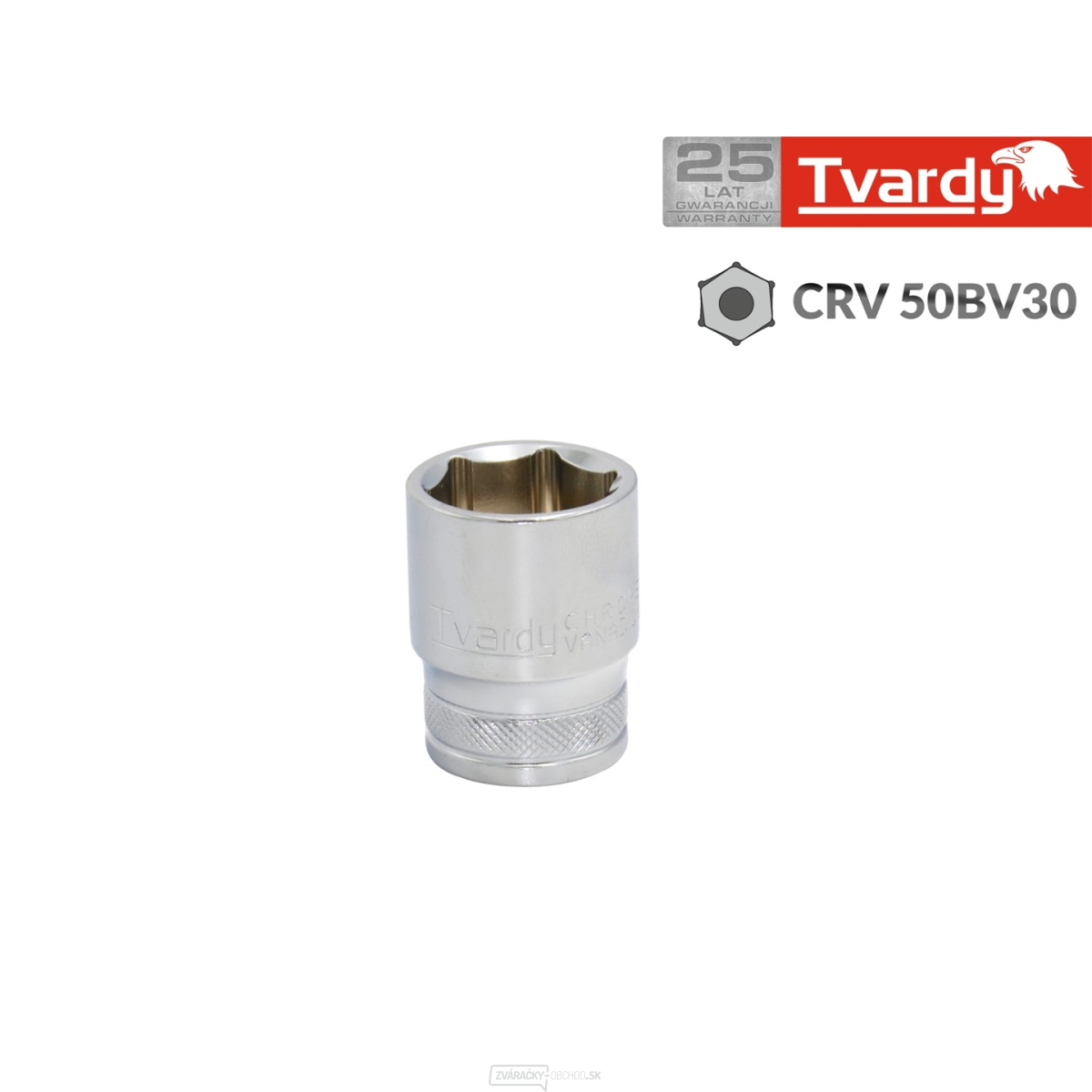 1/2" 11 mm šesťhranná zásuvka TVARDY (10/100)