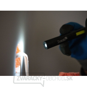 Inšpekčná dielenská lampa s magnetom LED COB 5W + 3W UV laser 800mAh 400lm IP44 (100) náhled