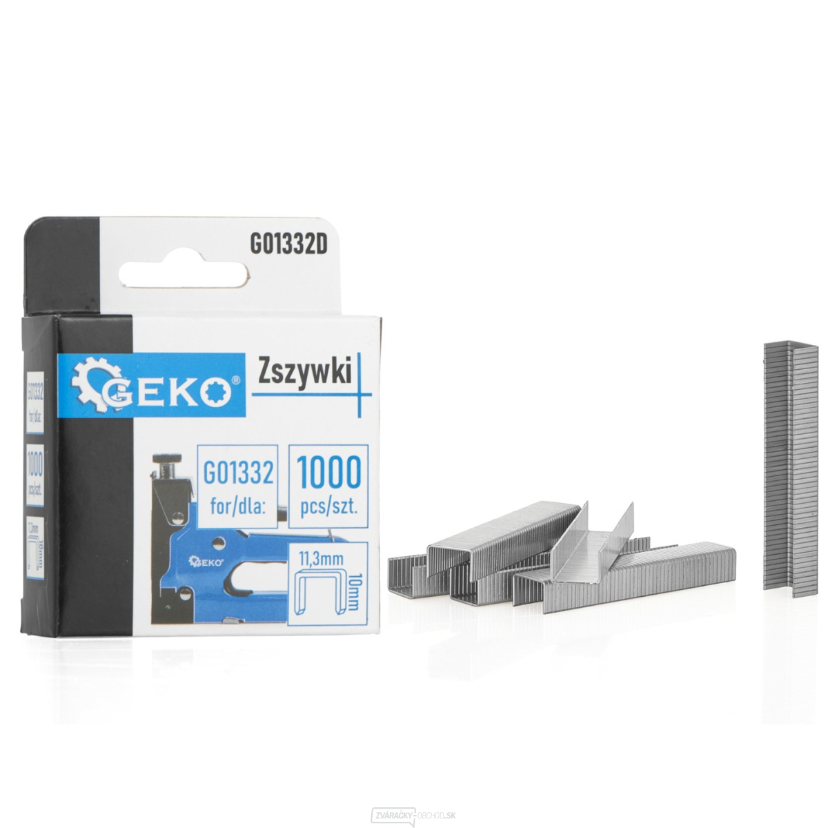 Sponky 1,2x11,3mm 10mm 1000ks. (200) Sponky 1,2x11,3mm 10mm 1000ks. (200) gallery main image