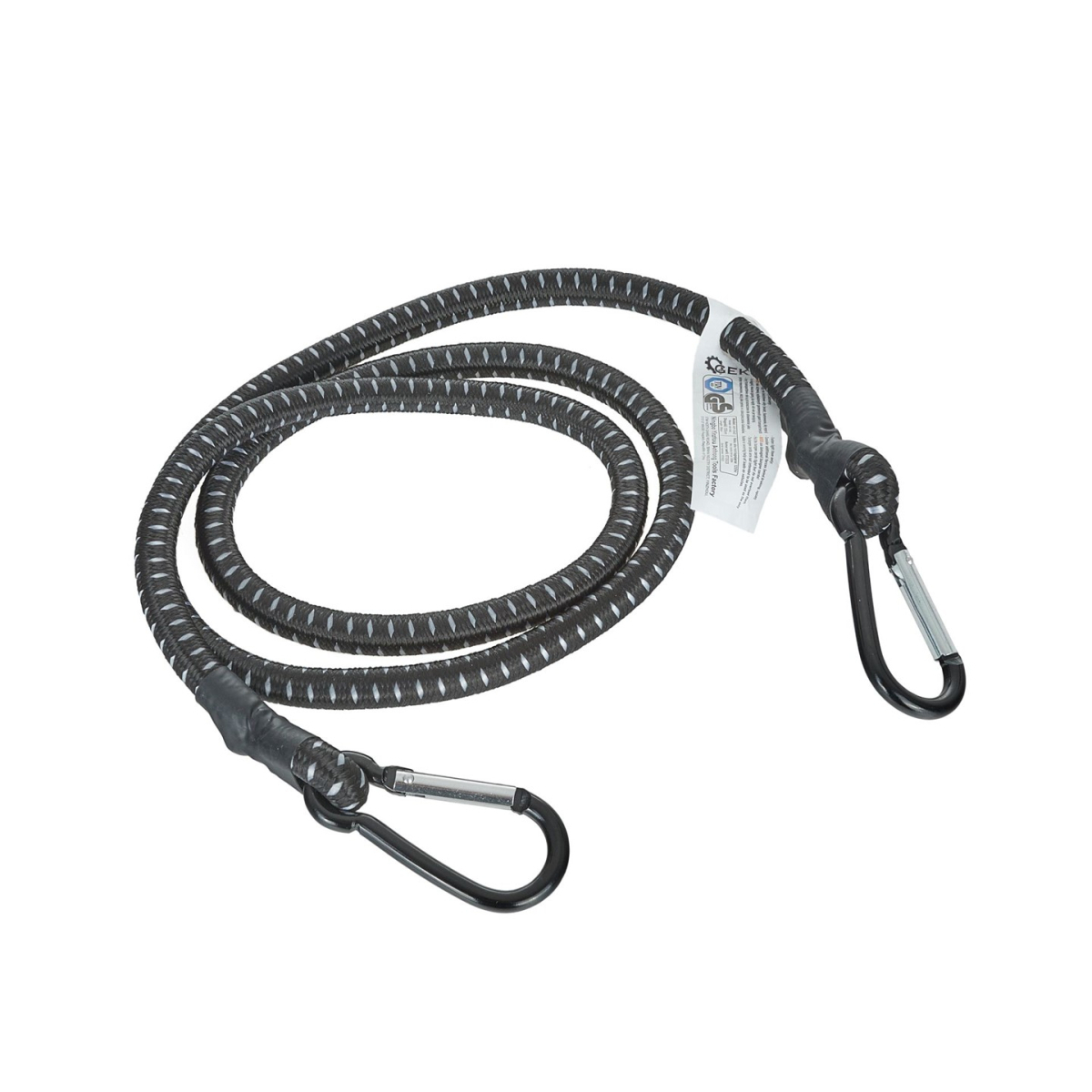 Transportná guma na upevnenie batožiny + karabíny 10 mm x 120 cm (80)
