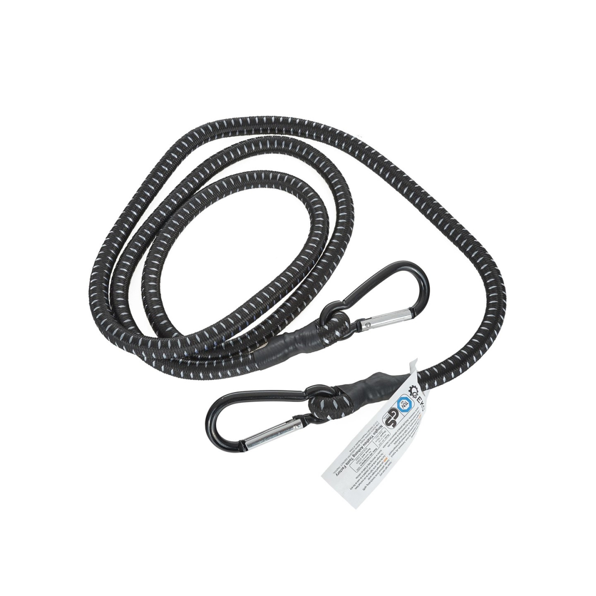Transportná guma na upevnenie batožiny + karabíny 10 mm x 150 cm (40)
