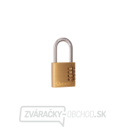 Mosadzný visiaci zámok 50 mm (4 číslice) (7/84) gallery main image