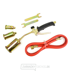 Strešný plynový horák s 3 koncovkami 25/35/50 mm - blister(10) Strešný plynový horák s 3 koncovkami 25/35/50 mm - blister(10) gallery main image