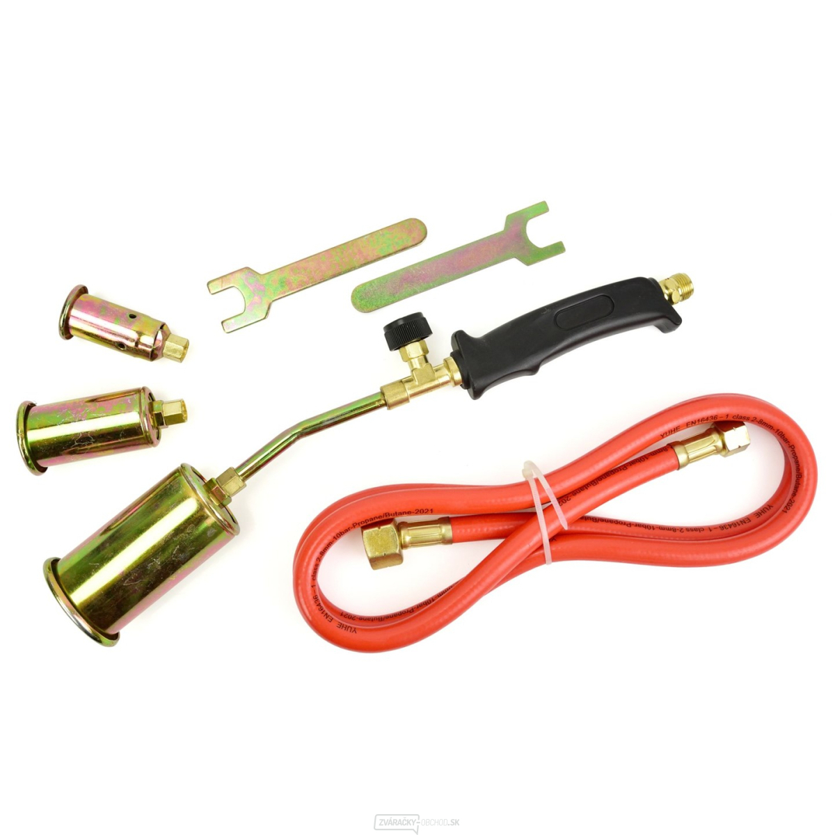 Strešný plynový horák s 3 koncovkami (25-35-50mm) NOVINKA - kartón(10)