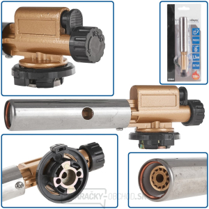 Piezo plynový horák liatinový 360 stupňov (100) Piezo plynový horák liatinový 360 stupňov (100) gallery main image