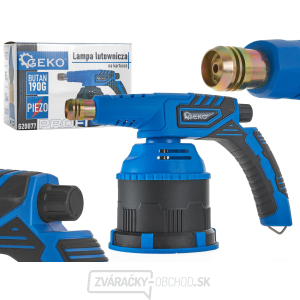 Spájkovacia lampa s piezoelektrickým snímačom pre 190g kazety PROFI (12) Spájkovacia lampa s piezoelektrickým snímačom pre 190g kazety PROFI (12) gallery main image