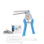 Kliešte na upevnenie plotového pletiva + 600 sponiek typu E (32) Kliešte na upevnenie plotového pletiva + 600 sponiek typu E (32) gallery main image