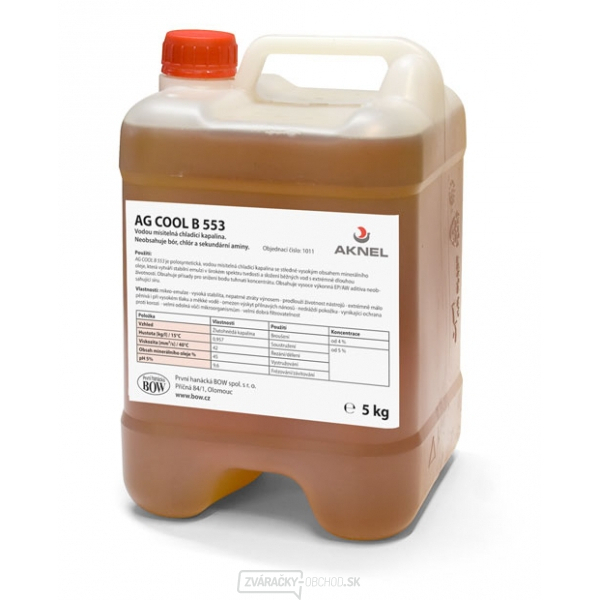 Chladiaca kapalina AG COOL B 553, 5 kg Chladiaca kapalina AG COOL B 553, 5 kg gallery main image