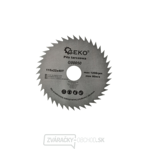 Pílový kotúč na drevo 115x22x40T b/w (200) Pílový kotúč na drevo 115x22x40T b/w (200) gallery main image