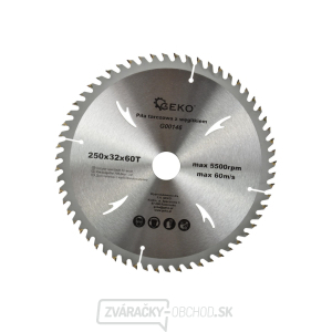 Kotúč na rezanie dreva 250x32x60T(25) Kotúč na rezanie dreva 250x32x60T(25) gallery main image