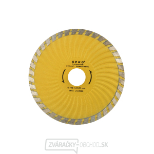 Priemer čepele 125 mm turbo plus GEKO PROFI (100) Priemer čepele 125 mm turbo plus GEKO PROFI (100) gallery main image