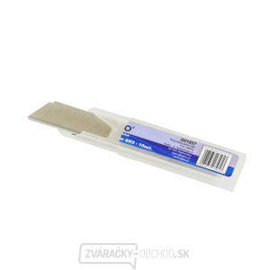 Čepele nožov 18mmx0,5mm 10ks. SK5 (1/20/400) Čepele nožov 18mmx0,5mm 10ks. SK5 (1/20/400) gallery main image