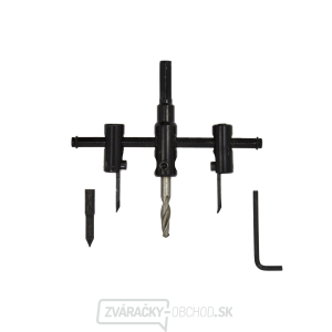 Nastaviteľná píla na otvory 30-120 mm na sadrokartón, drevo (5/50) Nastaviteľná píla na otvory 30-120 mm na sadrokartón, drevo (5/50) gallery main image