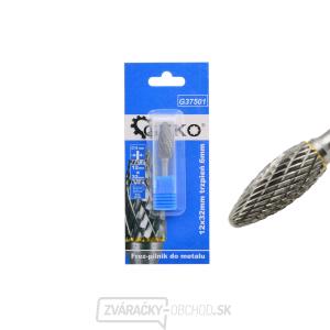 Fréza na kov z tvrdokovu 12x32mm stopka 6mm (200) Fréza na kov z tvrdokovu 12x32mm stopka 6mm (200) gallery main image