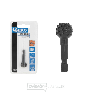 Okrúhla rašple na drevo 15 mm HEX (50/250) Okrúhla rašple na drevo 15 mm HEX (50/250) gallery main image