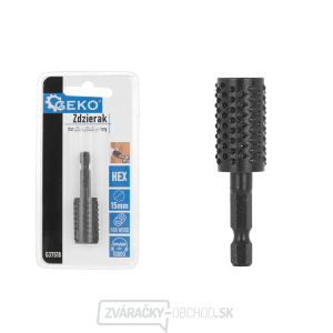 Valcová rašple na drevo 15 mm HEX (50/250) Valcová rašple na drevo 15 mm HEX (50/250) gallery main image