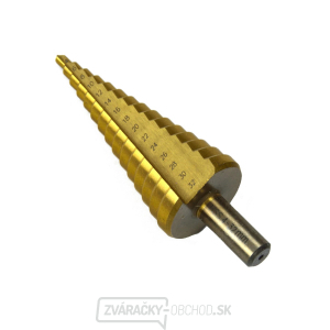 Kuželový vrták HSS TiN 4-32 mm (25/100) Kuželový vrták HSS TiN 4-32 mm (25/100) gallery main image