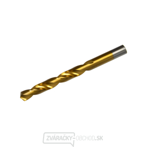 Vrták do kovu 5,0 mm HSS TiN DIN338 (10/100/2000) Vrták do kovu 5,0 mm HSS TiN DIN338 (10/100/2000) gallery main image