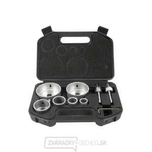 Sada dierovacích píl z karbidu volfrámu 22-73 mm 9el.(24) Sada dierovacích píl z karbidu volfrámu 22-73 mm 9el.(24) gallery main image