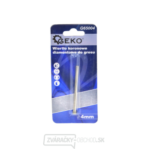 Diamantový vrták na kameninu 4 mm (1/100/500) Diamantový vrták na kameninu 4 mm (1/100/500) gallery main image