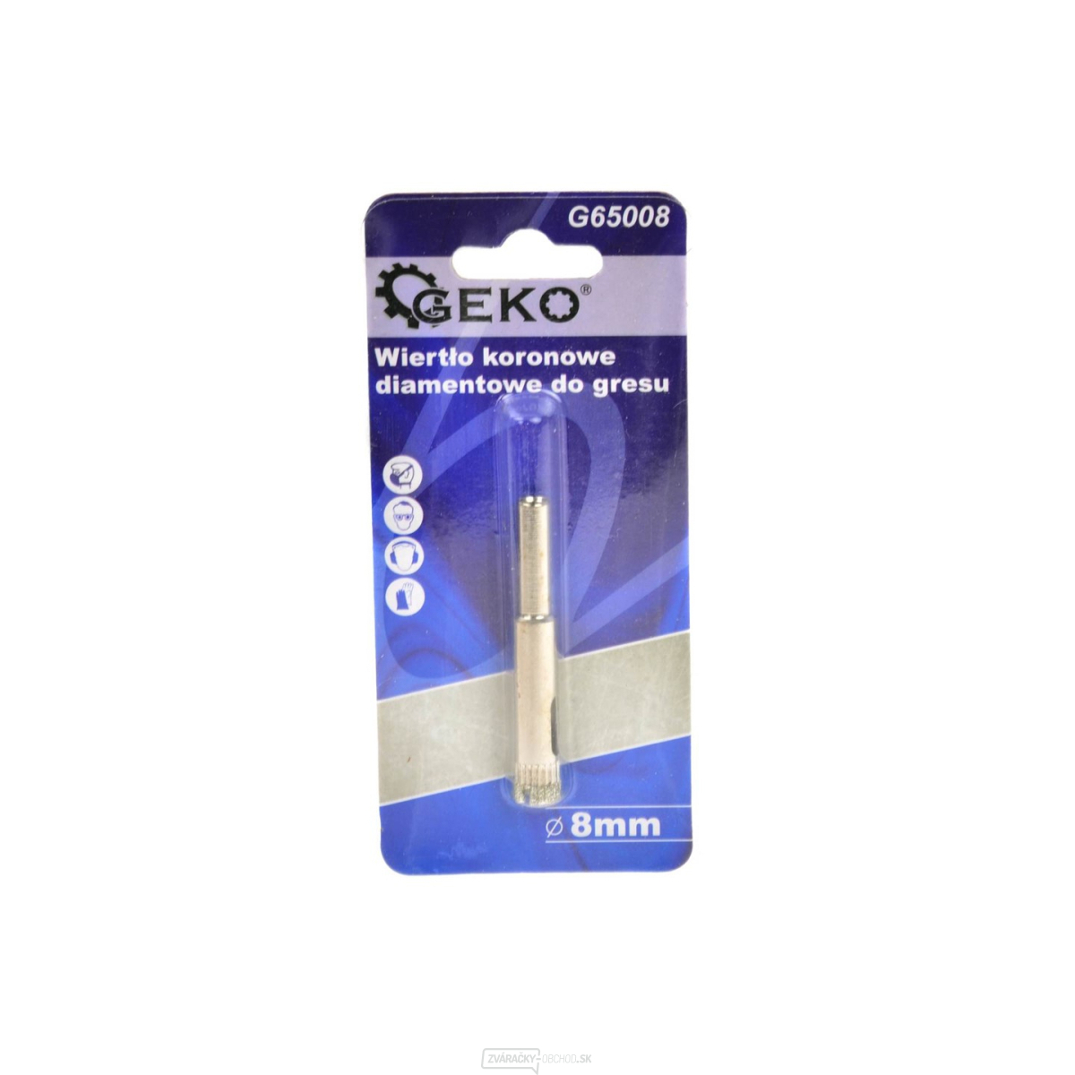 Diamantový vrták na kameninu 8 mm (1/50/500) Diamantový vrták na kameninu 8 mm (1/50/500) gallery main image