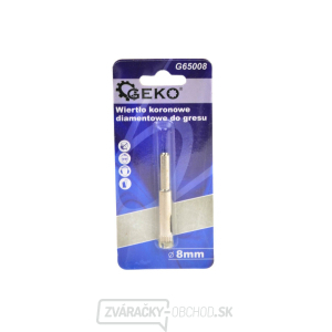 Diamantový vrták na kameninu 8 mm (1/50/500) Diamantový vrták na kameninu 8 mm (1/50/500) gallery main image