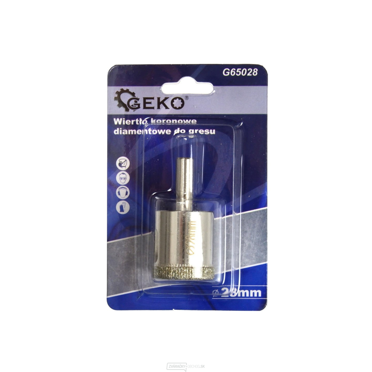 Diamantový vrták na kameninu 28 mm (1/12/100/192) Diamantový vrták na kameninu 28 mm (1/12/100/192) gallery main image