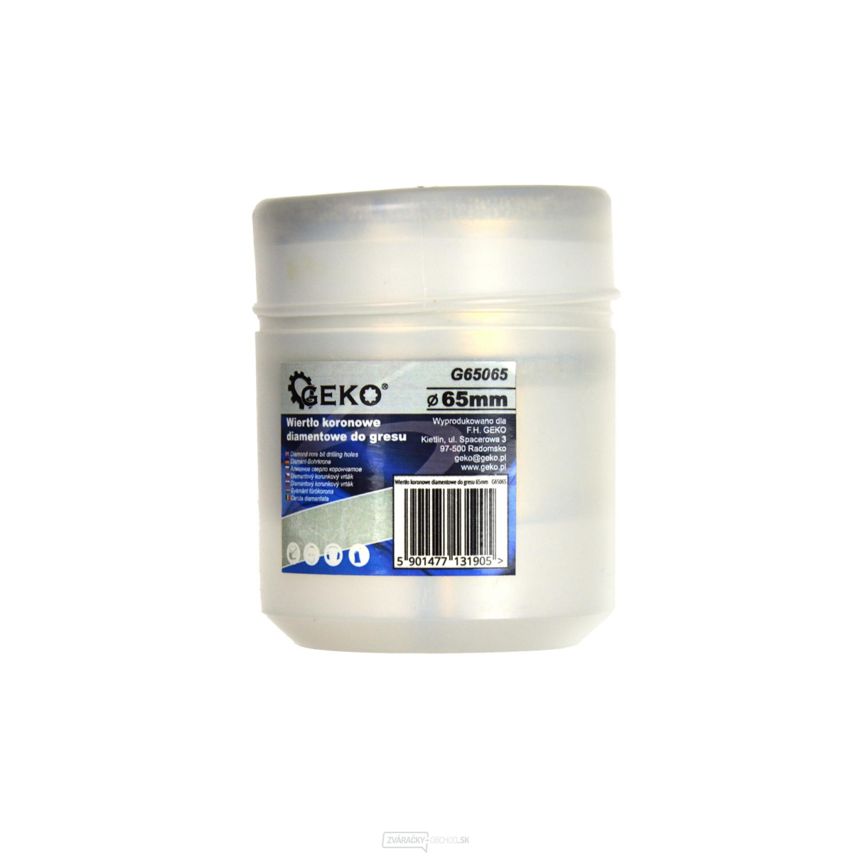 Diamantový vrták na kameninu 65 mm (1/5/80) Diamantový vrták na kameninu 65 mm (1/5/80) gallery main image