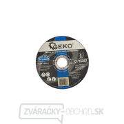 Rezný kotúč GEKO PREMIUM 125x1,0 z nehrdzavejúcej ocele (10/25/50/400) gallery main image